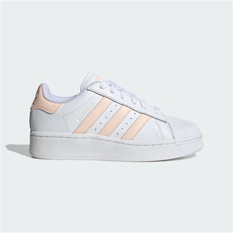 adidas superstar damen weiß pink|adidas superstar xlg shoes.